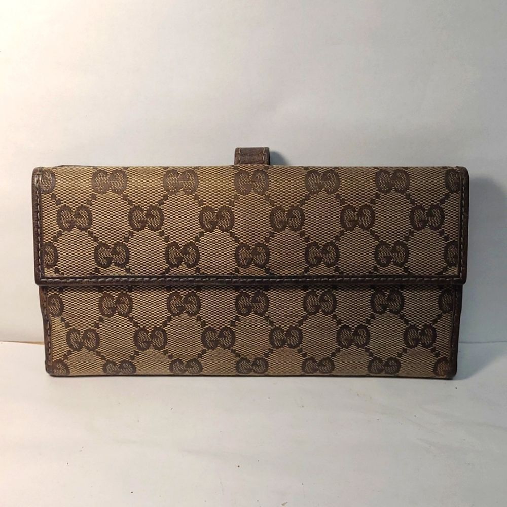 Authentic Gucci GG Monogram Wallet - Picture 2 of 11